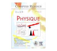 Comptes rendus academie des sciences physique tome 8 fasc 56 - Derrida - Lavoisier Industrie - broché - Livre