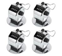 Compteur à 4 chiffres - Compteur mécanique portable - Pour coaching, tricot, tickets