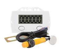 Compteur à 6 Chiffres - Compteur de décompte de l'écran numérique électronique avec des nombres à 6 Chiffres, compteurs de clicker à Main pour Le Coaching Tricoting Running Laps Industrial ou Cl