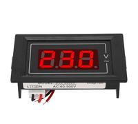 Compteur à affichage ca, moniteur de tension numérique, petit panneau, voltmètre monophasé, multimètre AC60-500V