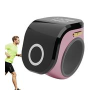 Compteur à main, Clicker pour compter - Compteur de discours portatif réglable, anneau de doigt d'appareil de comptage d'ordinateur rechargeable pour entraîneur arbitre fitness