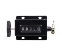 Compteur à tirage de type D67, compteur mécanique à 5 chiffres, compteur de révolutions industrielles manuel en métal Instruments de mesure