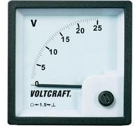 Compteur analogique encastrable bobine Voltcraft AM-72x72/25V