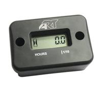 Compteur ART d'heure sans fil noir