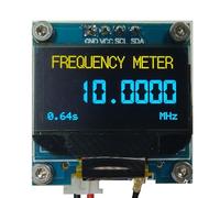 Compteur avancé avec écran transparent de 0,96" pour outil numérique de mesure de 20 MHz à 2,7 GHz