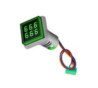 Compteur carré à réponse rapide à affichage numérique 6 chiffres 0-999999 AC 220 V Compteur avec trou de ventilation Outil de comptage industriel