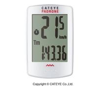 Compteur Cateye Padrone Blanc TU