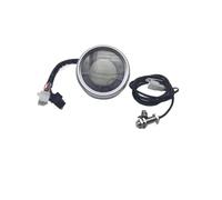 Compteur Compteur de vitesse numérique LCD pour moto, odomètre, tachymètre, cylindres, compteur journalier, adapté à la Ducati Scrambler Tachymètre numérique(With sensor1)