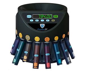 Compteur Compteuse de pièces de monnaie BBB avec dispositif de rangement de Securina24®