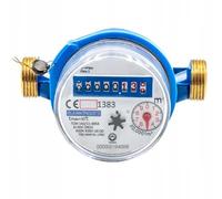 Compteur d’eau froide DN 15 - Débit 2,5 m³/h - Longueur 110 mm - Filetage 3/4" BSP - Homologué jusqu’en 2030 - Pour installations domestiques et industrielles