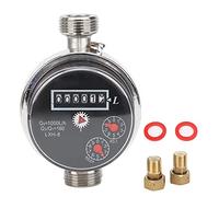 Compteur d’Eau Froide LXH-8 1/2, indicateur de débit d’Eau à Distance pour Usage Domestique, Compteur volumétrique d’Eau Potable avec boîtier en Acier Inoxydable, Niveau D de Haute