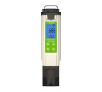 Compteur d ' eau intégré Analyse de 7 paramètres Lectures du boîtier en polystyrène compact Aucune alimentation requise Inspecteur de la qualité de l ' eau transportable Polystyrène