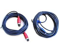 Compteur D’Eau Tuf-2000h Tds-100h Débitmètre à Ultrasons Débitmètres TS-2 TM-1 Tl-1-ht HS Capteur De Débit à Ultrasons Accessoires De Transducteur, Ultrasonic Cable, Blu