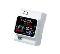 Compteur d ' énergie sur rails DIN surveille multimètre 40-300/250-450 V 100 A tensions voltmètre de courant ampèremètre Watt compteur d ' énergie numérique monophasé Rails Din