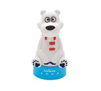 Compteur d’histoires Ourson en 3D avec veilleuse, musiques et variation de couleurs 17cm (Français)
