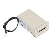 Compteur d’impulsions électromagnétiques à 5 chiffres, compteur d’impulsions électronique avec comptage précis à haute vitesse, faible erreur d’indication, boîtier en ABS pour