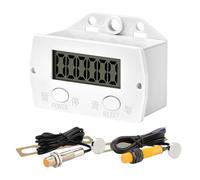 Compteur d'affichage numérique, 6 numériques, design haute précision, appareil de comptoir électronique, idéal pour une utilisation industrielle et commerciale, 1.18x1.81 po