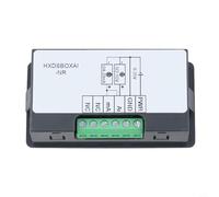 Compteur d'affichage numérique de qualité industrielle pour entrées 0-10 V 2-10 V 0-20 mA 4-20 mA avec gain et décalage réglables HXDSBOXA NR