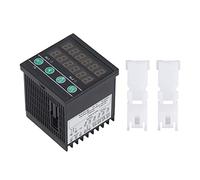 Compteur d'affichage numérique Klanata, comptoir multifonctionnel à 6 chiffres, compteur de minuterie, affichage HD LED 100-240VAC, comptoirs de la ligne de montage industriels