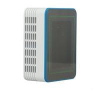 Compteur d'air 12 en 1 pour intérieur et extérieur Mesure l'humidité Co Tvoc PM5 Pm10 Hcho Aqi avec écran couleur Tft Noir (Blanc)