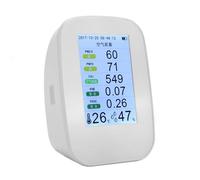 Compteur d'air à détection avancée pour concentration de CO2, température et humidité, analyse de l'air, détection de haute précision