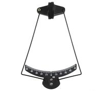 Compteur d'angle d'aile conçu pour les modèles RC à aile fixe Aileron avec échelle graduée double face et rotation fluide