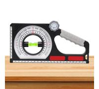 Compteur D'angle De Pente - Inclinomètre D'ingénierie 25x12,5x2,5 Cm, Jauge De Mesure D'angle De Pente Multifonctionnelle Pour Le Génie Civil, L'ingénierie De La Construction, La Décoration Intérieure