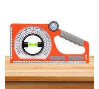 Compteur d'angle de pente - Inclinomètre multifonctionnel, jauge de mesure d'angle | Outil de mesure de pente de précision pour les projets de construction de génie civil, nivellement du terrain, angl