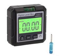 Compteur d'angle numérique avec base magnétique pour des mesures sûres et une conversion d'angle et de pente sans effort dans le traitement du bois (F)