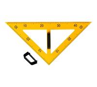 compteur d'angle pour enseignant - angle géant en mathématiques | Règle transparente Support pour les leçons de géométrie Démonstrations pédagogiques Dessin Angles précis Utilisation scolaire