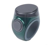 Compteur d'anneaux intelligent rechargeable avec écran LCD, charge de type C et ajustement réglable pour le comptage de précision dans le tricot, le suivi du sport et du fitness (vert)