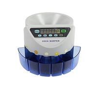 Compteur d'argent, Compteur de pièces de monnaie, trieur et emballage 9005 Mélange personnalisé Mélange Machine Machine Machine multinationale Type Counter(blanc)