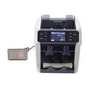 Compteur d'argent, Machine de comptoir en argent avec nombre valeurs, facture compteur machine Uv/mg ir dbl hlf chn Détection contrefaite EMIXED DENOMINAT Money Counter and Bill Detector