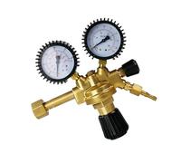 Compteur d'argon de dioxyde de carbone pour soudage et chute de pression W21.8 - Régulateur de pression de filetage jusqu'à 300 bar - Construction en laiton