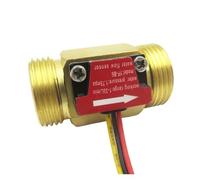 Compteur d'arrosage pour tuyau d'arrosage Capteurs de débit de liquide à effet 3/4'', compteur de débitmètre de contrôle for distributeur d'humidificateur d'eau
