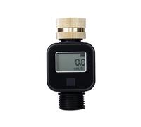 Compteur d'arrosage pour tuyau d'arrosage Garden Hose Water Flow Meter 4 Measure Modes For Outdoor Watering