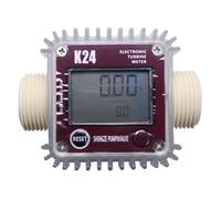 Compteur d'arrosage pour tuyau d'arrosage Testeur De Mazout K24 À Écran LCD Numérique, Débitmètres Liquides, Outils Mesure