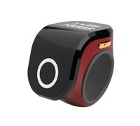 Compteur de bagues rechargeable avec double affichage, matériau ABS léger, ajustement réglable, longue durée de vie de la batterie sur une seule charge (rouge)