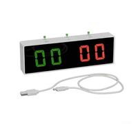 Compteur de billard électronique rechargeable haute visibilité avec buzzer sonore et commandes faciles (1200 mA)