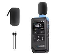 Compteur de bruit numérique FDM-02 haute précision, mesureur de décibels pondéré A/C 30dB-130dB, instrument de mesure de décibels portable (FDM-02)