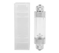 Compteur de Bulles Gavigain CO2, Alliage d'aluminium, sans Conception de Retour, comptage précis des Bulles (Double Head 82 X 20mm/ 3.2 X 0.79in)