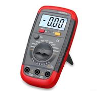 Compteur de capacité numérique avec portée manuelle, testeur de condensateur 200pF-20mF, multimètre portable avec écran rétroéclairé LED pour réparation électronique, CVC et test sur site