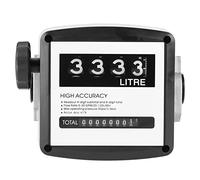 Compteur de carburant mécanique, 1% haute précision 1 pouce 4 débitmètre de mazout de gaz numérique jauge de compteur de débit