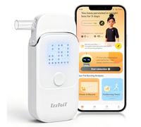Compteur de cétone AI - Analyseur d'haleine de cétose avec Bluetooth rechargeable, 5 embouchures, haute précision, compteur de cétose professionnel, suivi par application et coaching intelligent pour