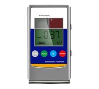 Compteur de champ électrostatique portable avec écran LCD et testeur d'équilibre ionique, outil de détection antistatique essentiel pour les industries textile, fibre, papier et plastique