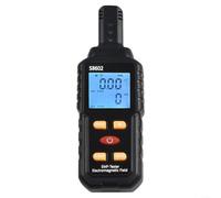 Compteur de champs électromagnétiques multifonction avec écran LCD pour la détection de rayonnement, convient pour les environnements intérieurs et extérieurs, lectures précises
