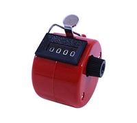 Compteur de chiffres manuel en métal et clic mécanique à main Couleurs assorties