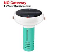 Compteur de chlore Intelligent Tuya ZigBee 7 en 1,PH ORP,solides dissous totaux,température de salinité,testeur d'eau de piscine - Type No Gateway style A