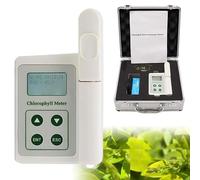 Compteur de chlorophylle portable pour tester les nutriments des plantes, mesure la chlorophylle/l'azote/la température/l'humidité, comprend une batterie de 2000 mAh et une exportation de données USB