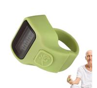 Compteur de clicker LCD multifonction : traceur portable de conye des doigts, minuteur numérique léger, dispositif de comptage extérieur | Exécution de l'outil d'enregistrement d'activité, Pul